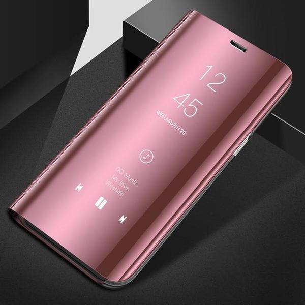 Maliben | 3 In 1 Mirror Flip Case For Samsung Phones