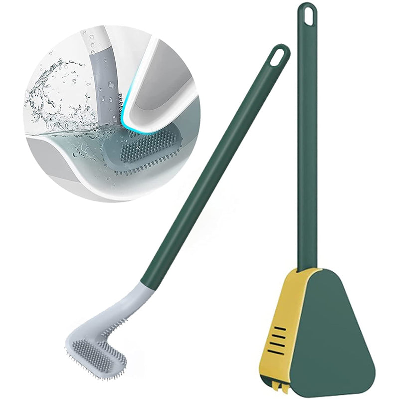 Maliben Longer Grip Flexible Silicone Golf Toilet Brush