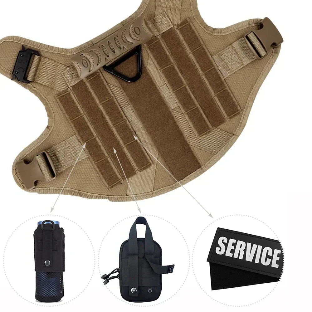 Maliben | Guardian K9 – Adjustable Dog Training Harness with Control Handle