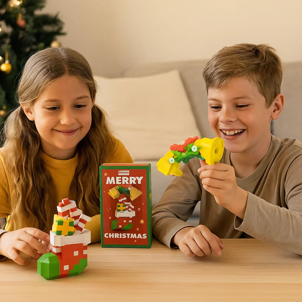 Maliben | Creative Building Block Christmas Figures - Fun For The Whole Family