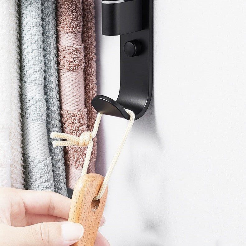 Maliben | Towelix 5-Arms Towel Rack – Modern And Practical In Black