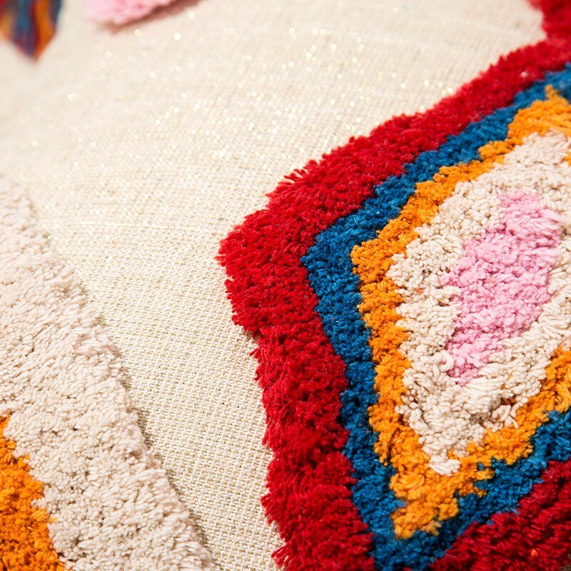 Maliben | Handmade Decorative Pillow In Moroccan Boho Style
