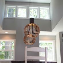 Maliben | Handmade Wooden Pendant Lamp - Rustikaura