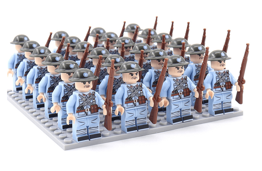 Maliben | Historyblocks – Collectible Historical Figures Playset (21 Pcs)