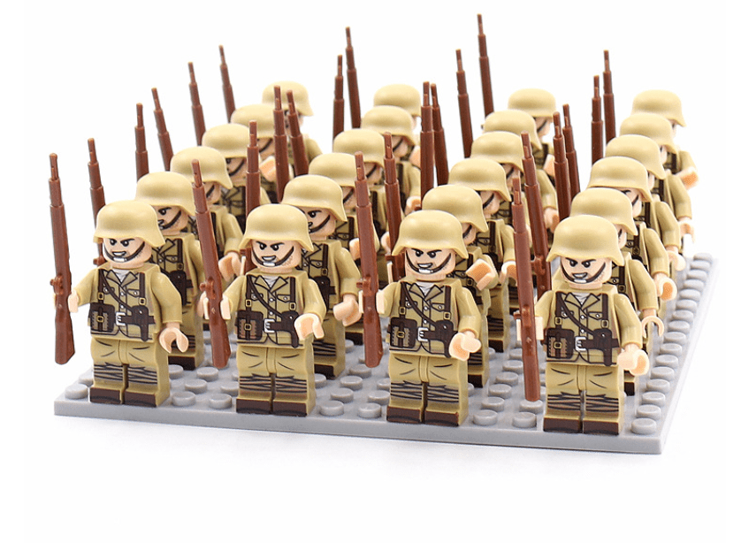 Maliben | Historyblocks – Collectible Historical Figures Playset (21 Pcs)