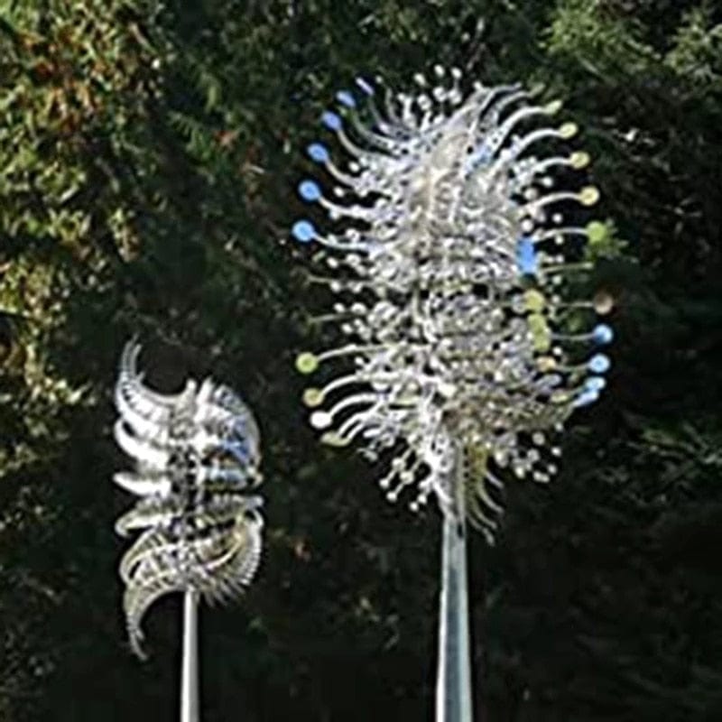 Maliben | Unique and magical windmill made of metal | Magical kinetic metal sculpture