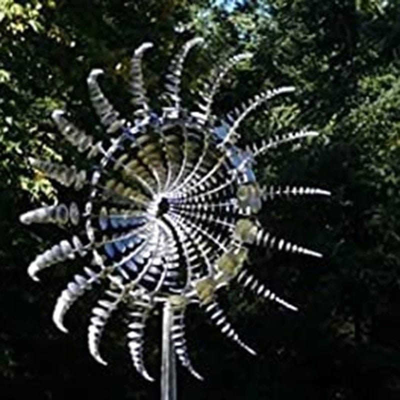 Maliben | Unique and magical windmill made of metal | Magical kinetic metal sculpture
