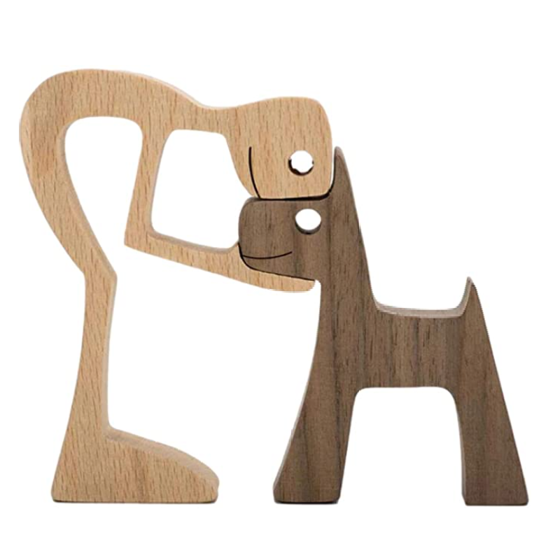 Maliben | Hugo Wooden Sculpture | Unique Handmade Figurine