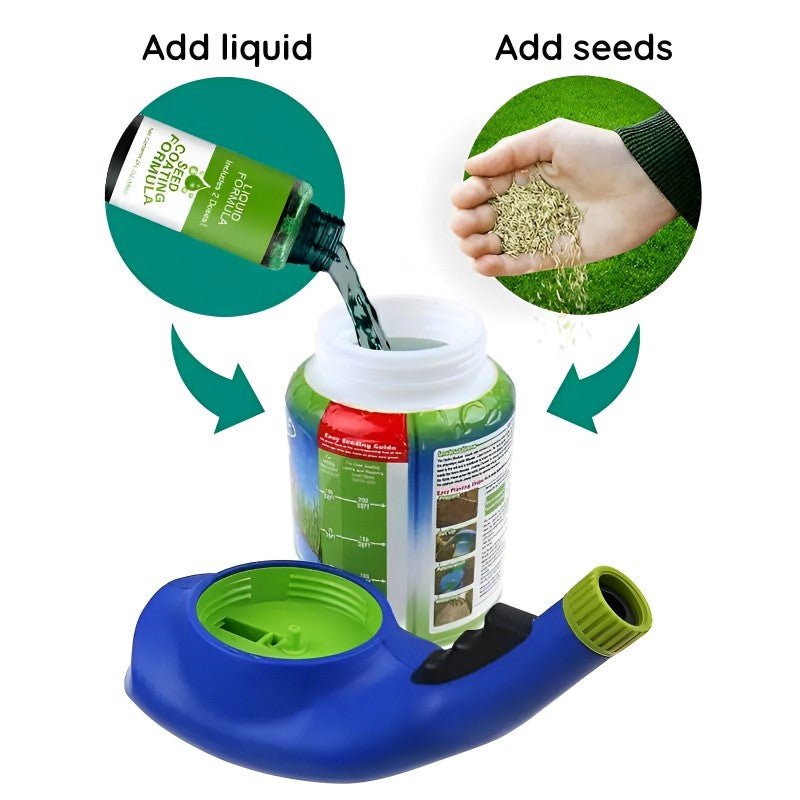 Maliben | Hydro Moss Pro – Liquid Lawn Hydro Mousse For Fast & Healthy Grass Growth