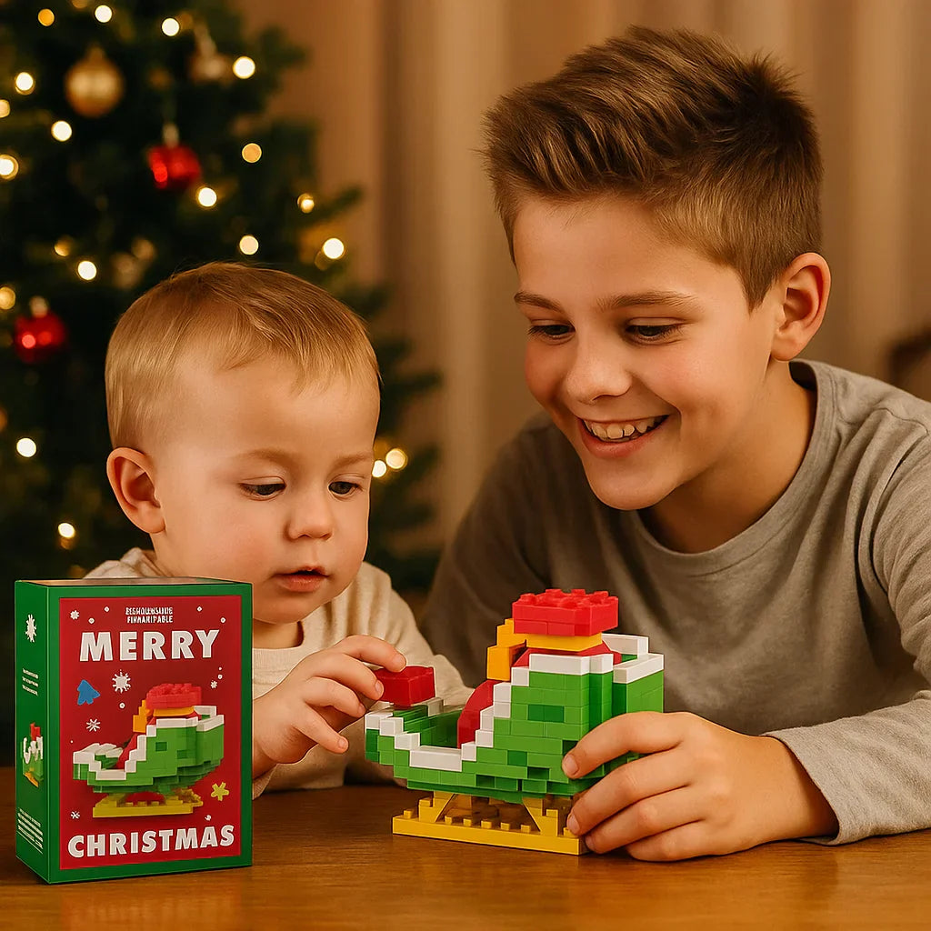 Maliben | Creative Building Block Christmas Figures - Fun For The Whole Family