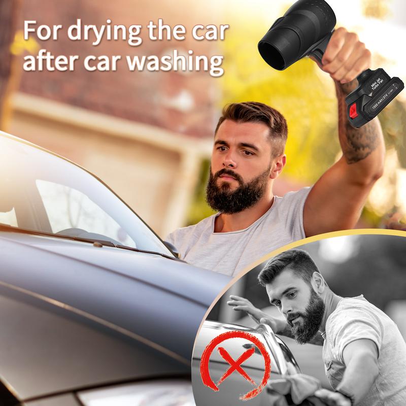 Maliben | High-Pressure Cordless Air Blower | Adjustable Speed, Lightweight & Ideal For Car, Home & Garden Cleaning