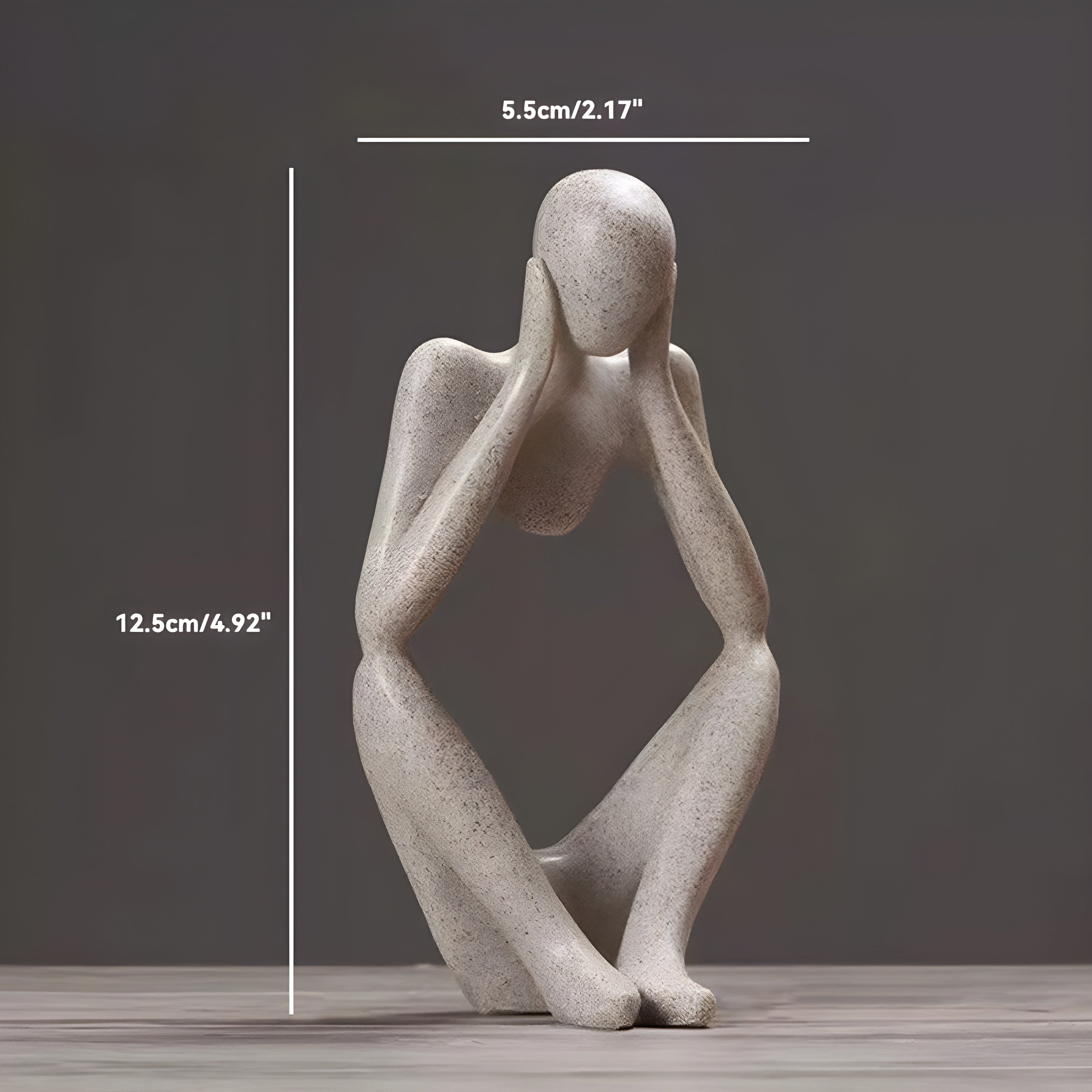 Maliben | Abstract Thinker Sculpture Home Decor