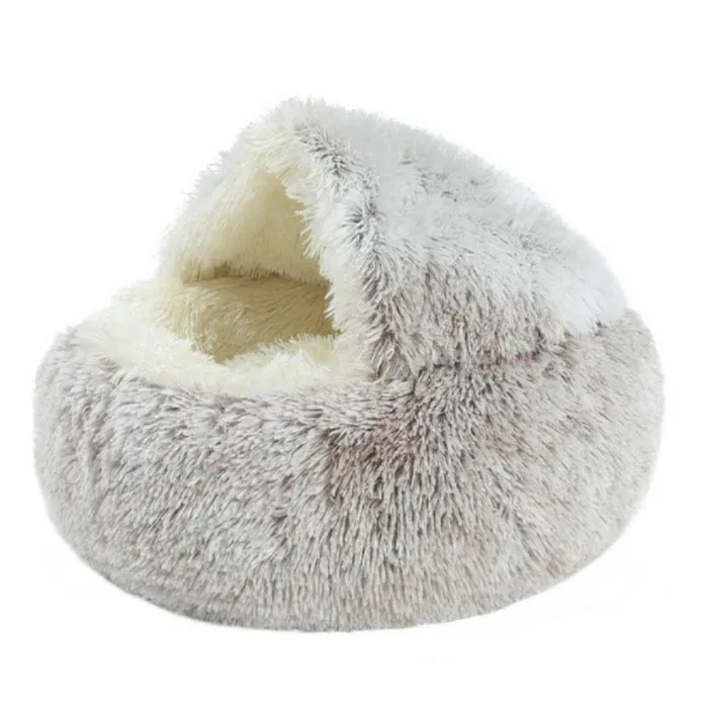 Maliben | Dog Bed Soft Plush Cave House