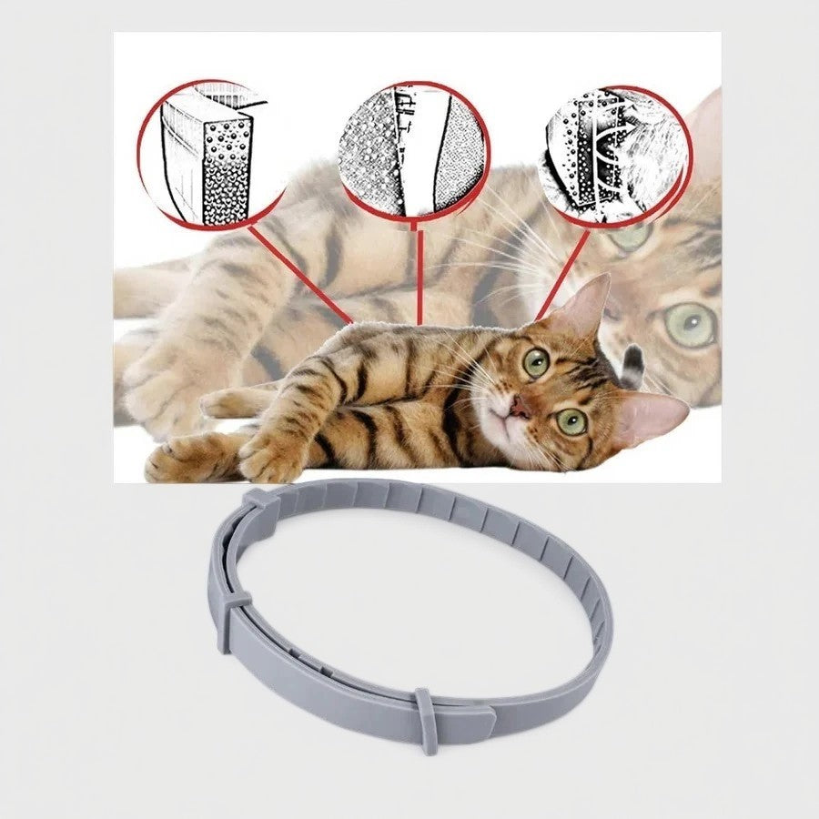 Maliben | Adjustable Pet Flea and Tick Repellent Collar – For Dogs and Cats, Water-Resistant