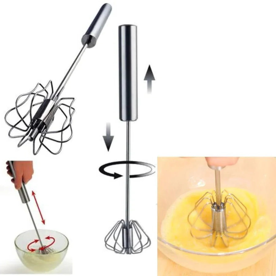 Maliben | Automatic Whisk, 3 Speed Non-Stick Friendly Wisk