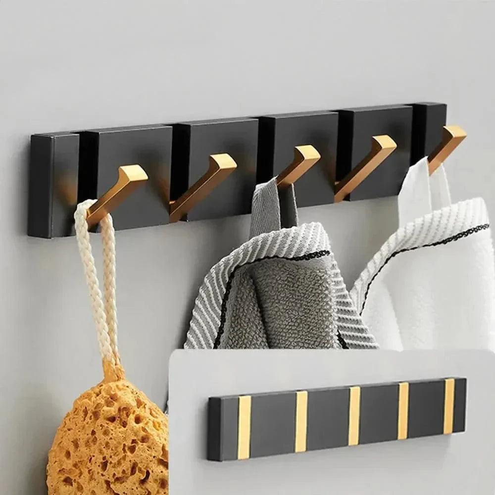 Maliben | Elegant Stainless Steel Wall Hooks – Foldable, Space-Saving Hook For Bathrooms And Living Spaces
