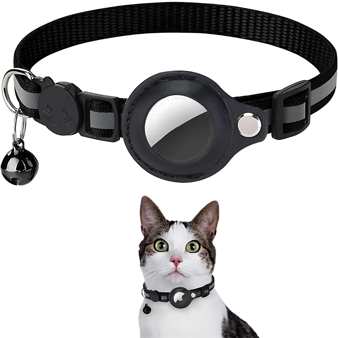 Maliben | Cat Collar With Bell And GPS Tracker Holder