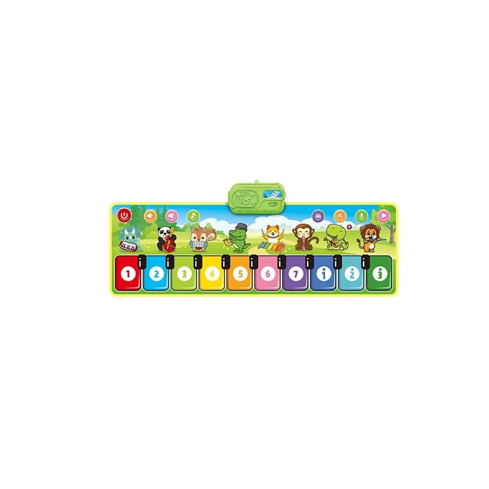 Maliben | Melodydance | Musical Fun - Piano Playmat With 8 Instrument Sounds For Toddlers