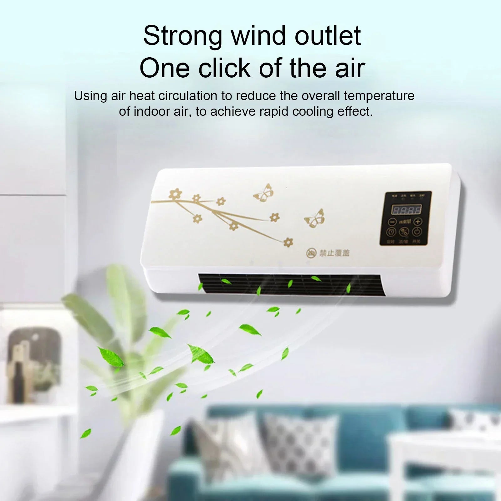 Maliben | Coolbreeze Mini Ac Unit | Efficient Dual Cooling For Ultimate Comfort