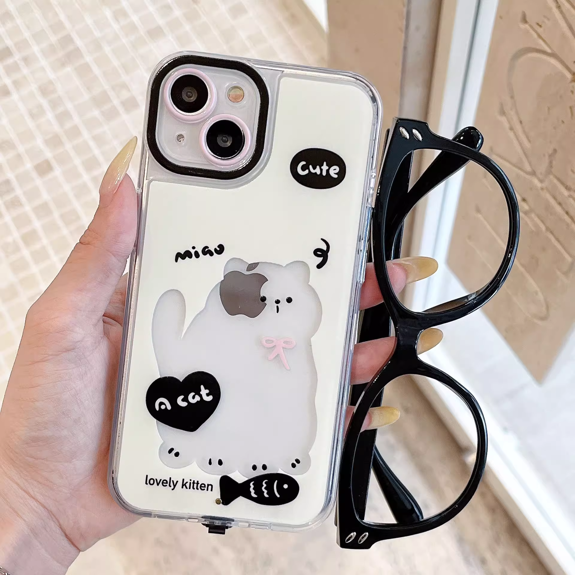 Maliben | Neon Paws Cat Lover Luminous Phone Case
