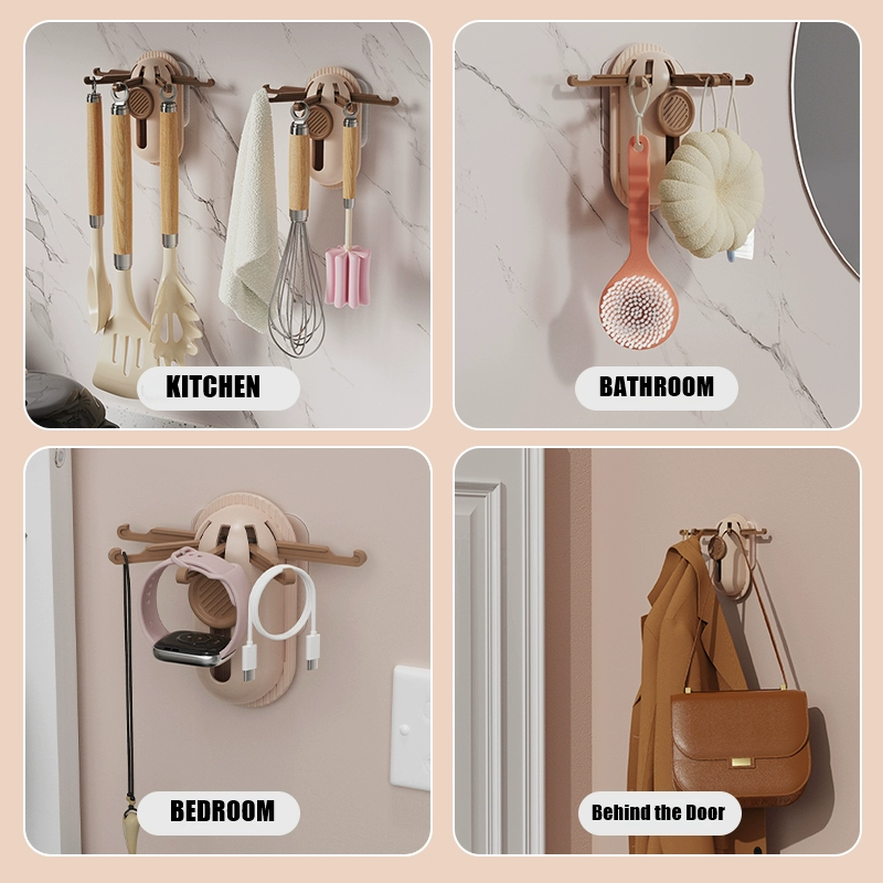 Maliben | Multi Organizer Foldable Wall-Mounted Hook