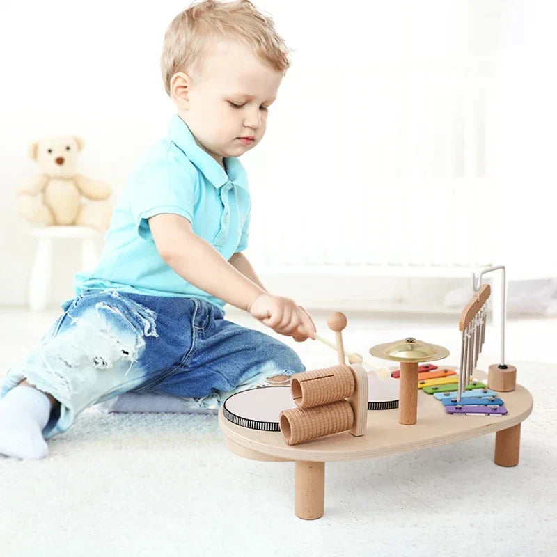 Maliben | Wooden Baby Musical Instruments | Stimulate Creativity - Perfect Montessori Toys