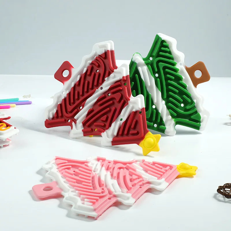Maliben | Silicone Stress Reliever Christmas Tree – Compact And Fun For The Christmas Time