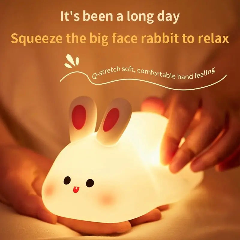 Maliben | Plush Night Light For Children | Soft Led Light With Timer And Animal Design