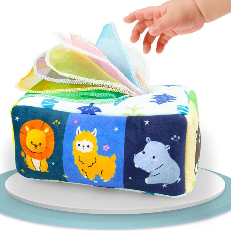 Maliben | Tissuetoy - Magical Tissue Box - Endless Play Fun For Little Ones