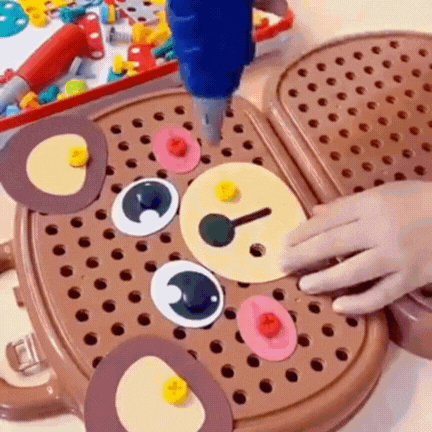 Maliben | Kids Drill Tool Box | Fun And Educational - Montessori Toys