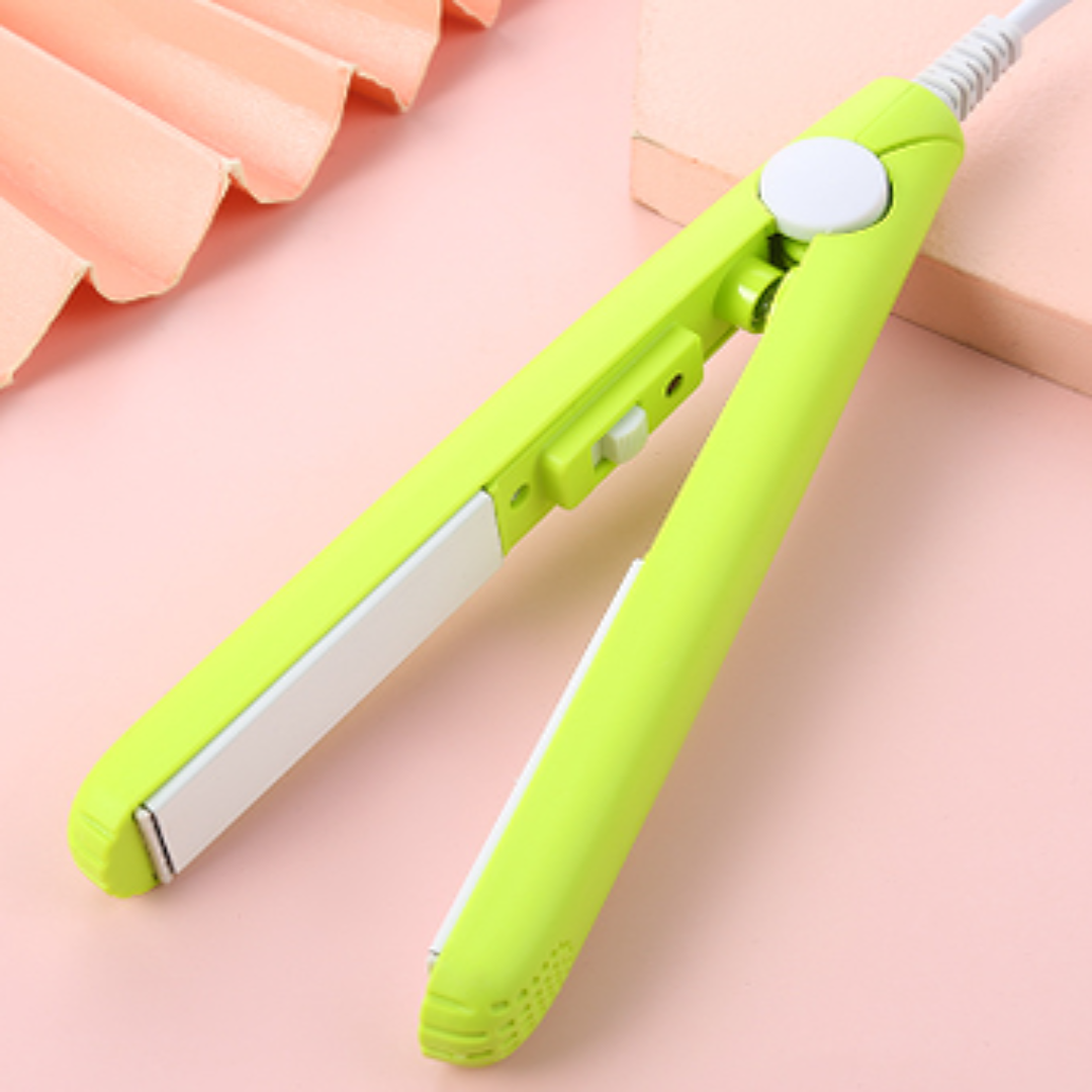 Maliben MiniCurler Ceramic Mini Curling Iron & Straightener