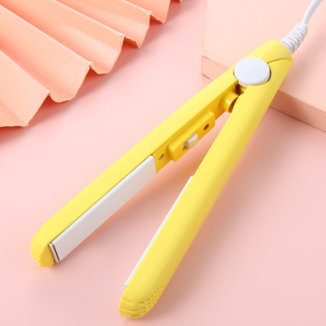 Maliben MiniCurler Ceramic Mini Curling Iron & Straightener