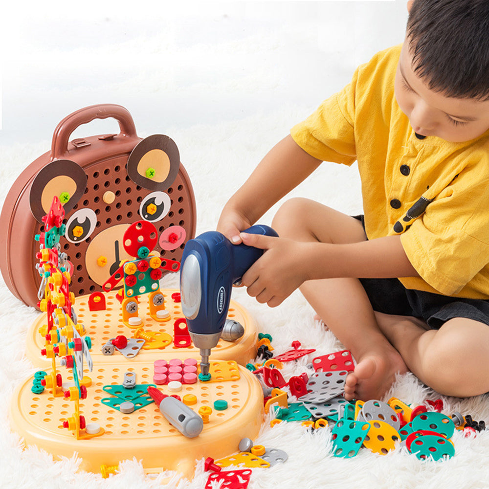 Maliben | Kids Drill Tool Box | Fun And Educational - Montessori Toys