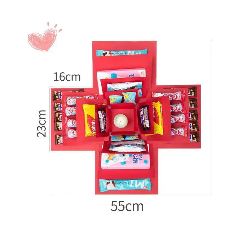 Maliben | Surprise Explosion Gift Box Kit