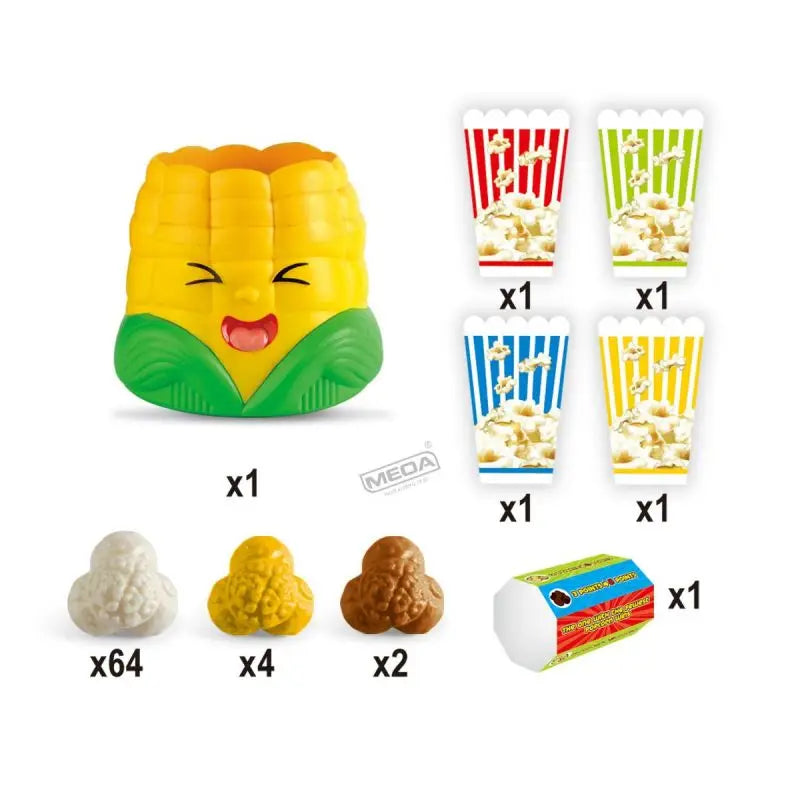 Maliben | Popcorn Fun For The Family – Popping Family Game With Corn Box