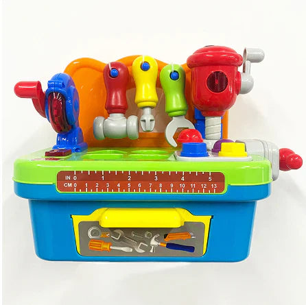 Maliben | Workbench – Interactive Learning Toy For Children With Tools & Shapes