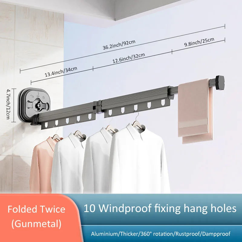 Maliben | Easy Mount Laundry Drying Rack