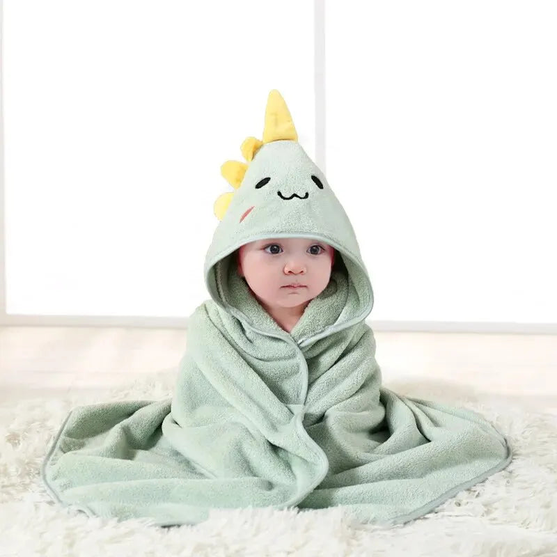 Maliben | Cute Animals – Baby Hooded Towel For Kids