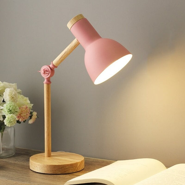 Maliben | Nordic Wooden Led Desk Lamp