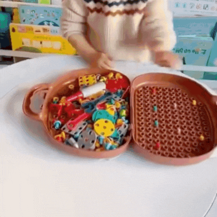 Maliben | Kids Drill Tool Box | Fun And Educational - Montessori Toys