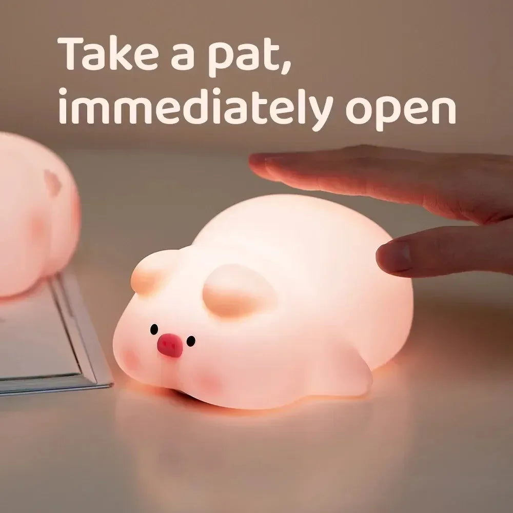 Maliben | Plush Night Light For Children | Soft Led Light With Timer And Animal Design