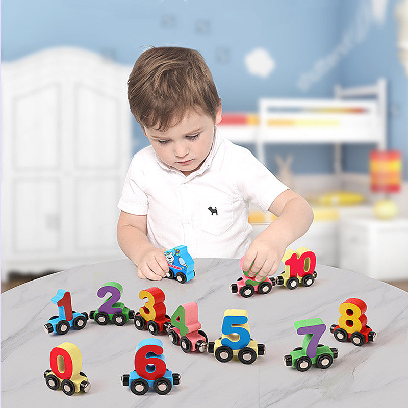 Maliben | Magnetic Number Train - Educational Toy