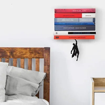 Maliben HeroHold Bookend — Modern Book Holder for Shelves