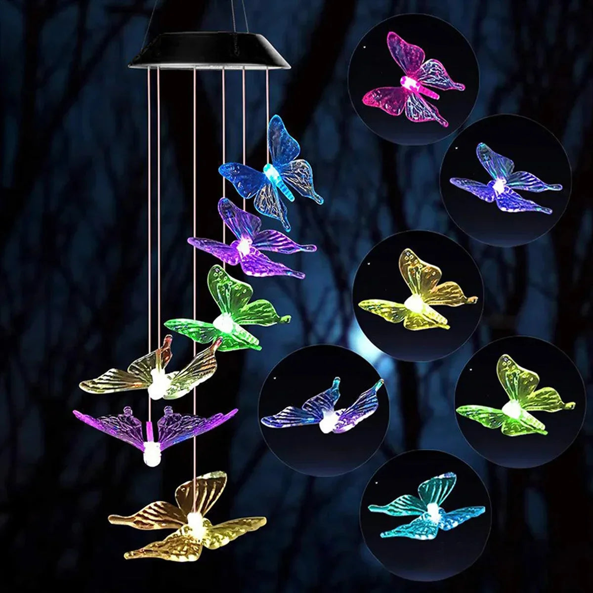 Maliben | Solar Birds - Solar-Powered Garden Lights