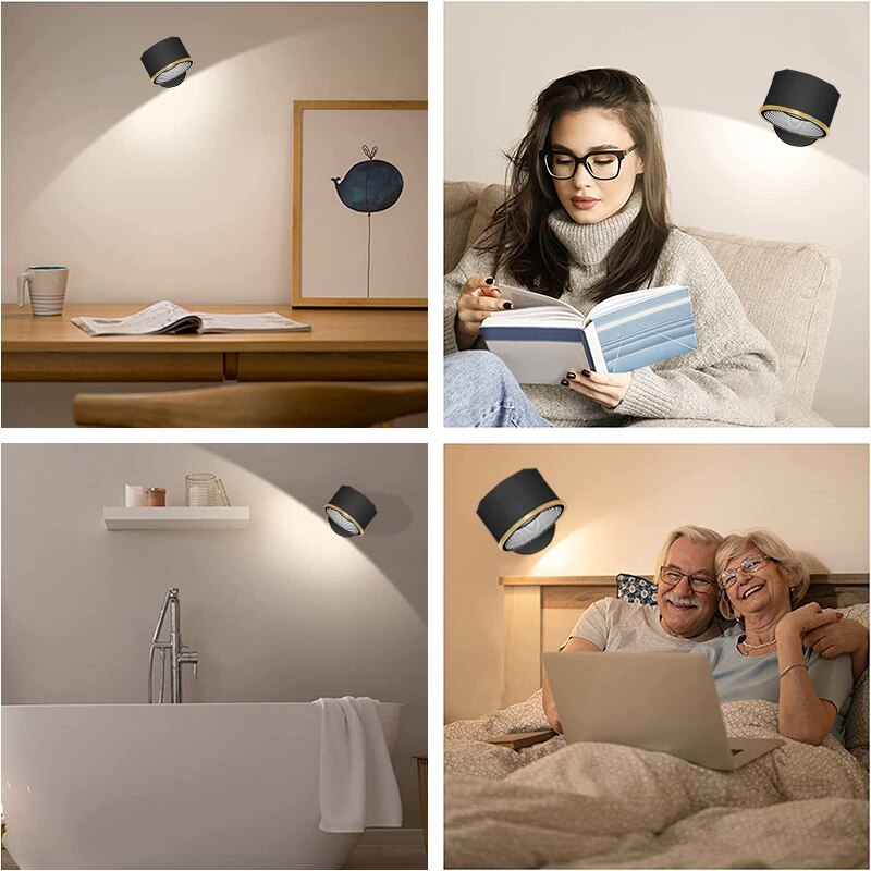 Maliben | 360° Walllight - Wireless Rechargeable Wall Lamp