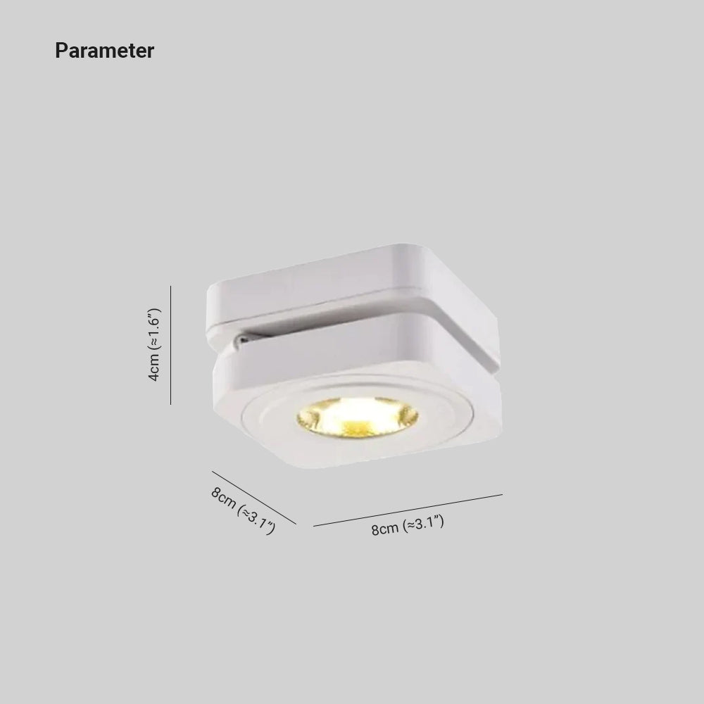 Maliben | Industrial Geometric Metal Ceiling Spot
