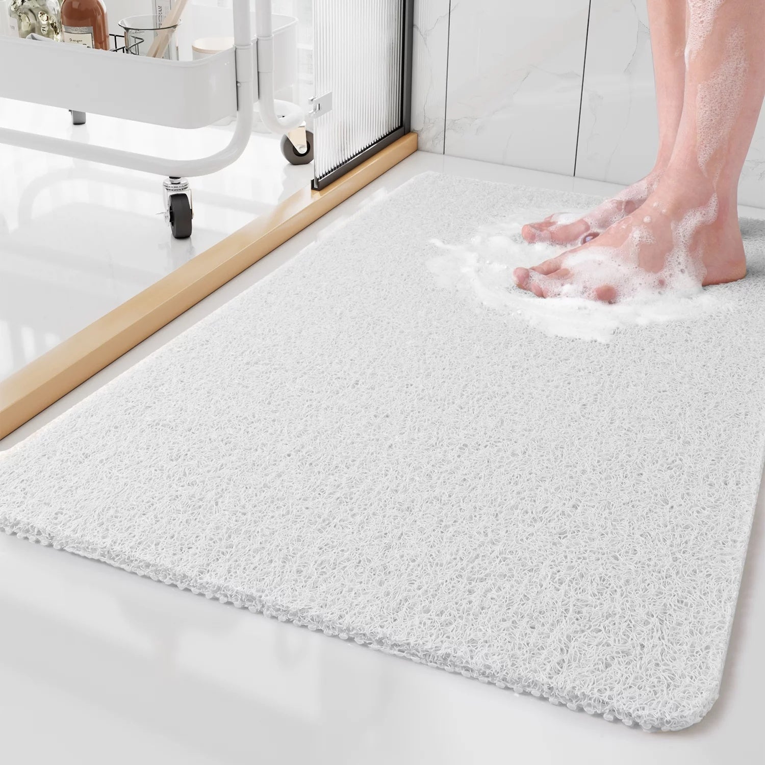 Maliben | Quick-Drying Anti-Slip Shower Mat Hygienic Bathroom Accessory