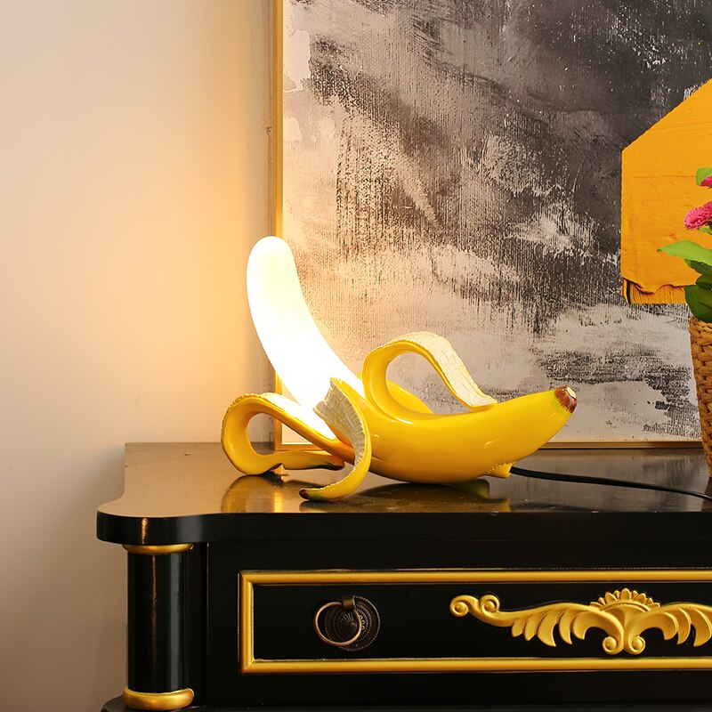 Maliben | Banana Lights Table Lamp - Elegant Art Deco Table Lamp