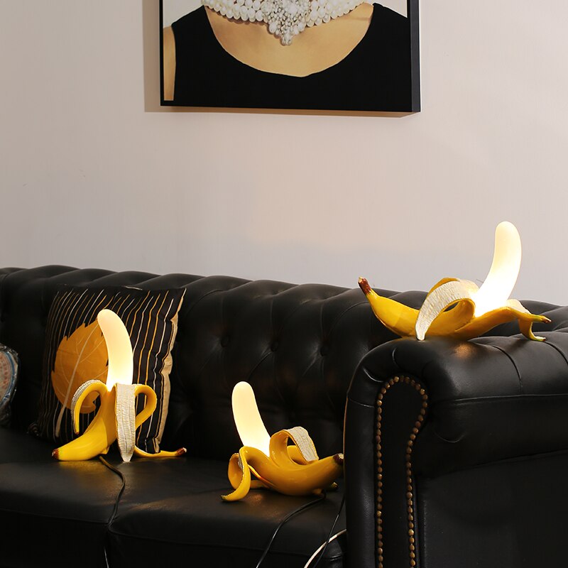 Maliben | Banana Lights Table Lamp - Elegant Art Deco Table Lamp