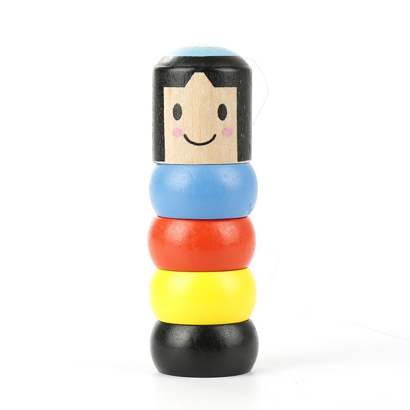 Maliben | Ecotoys Magicwood | Unbreakable Magic - Wooden Magic Figurine For Performances